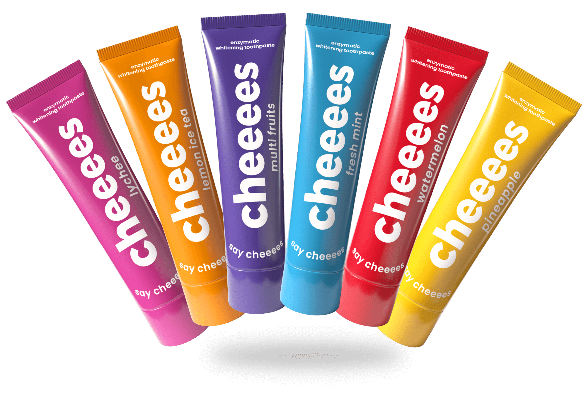 Zubní pasty Cheeees